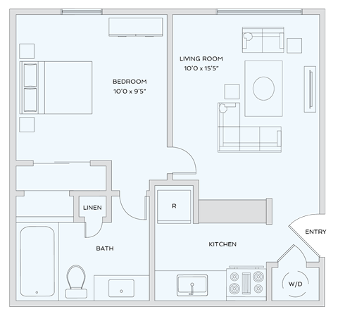 Lake Castleton Apartment Homes | Indianapolis, IN | Floor Plan